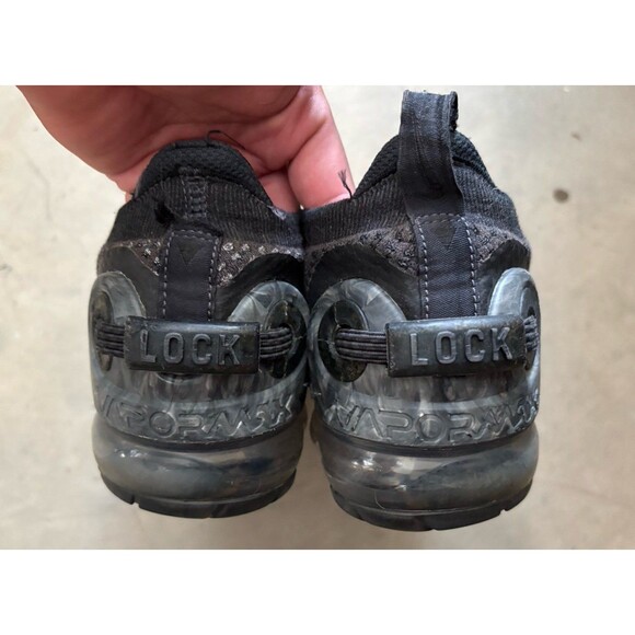 Nike Air VaporMax 2020 Flyknit Sneakers "Black Dark Grey" Size 8 US Men - Picture 8 of 9